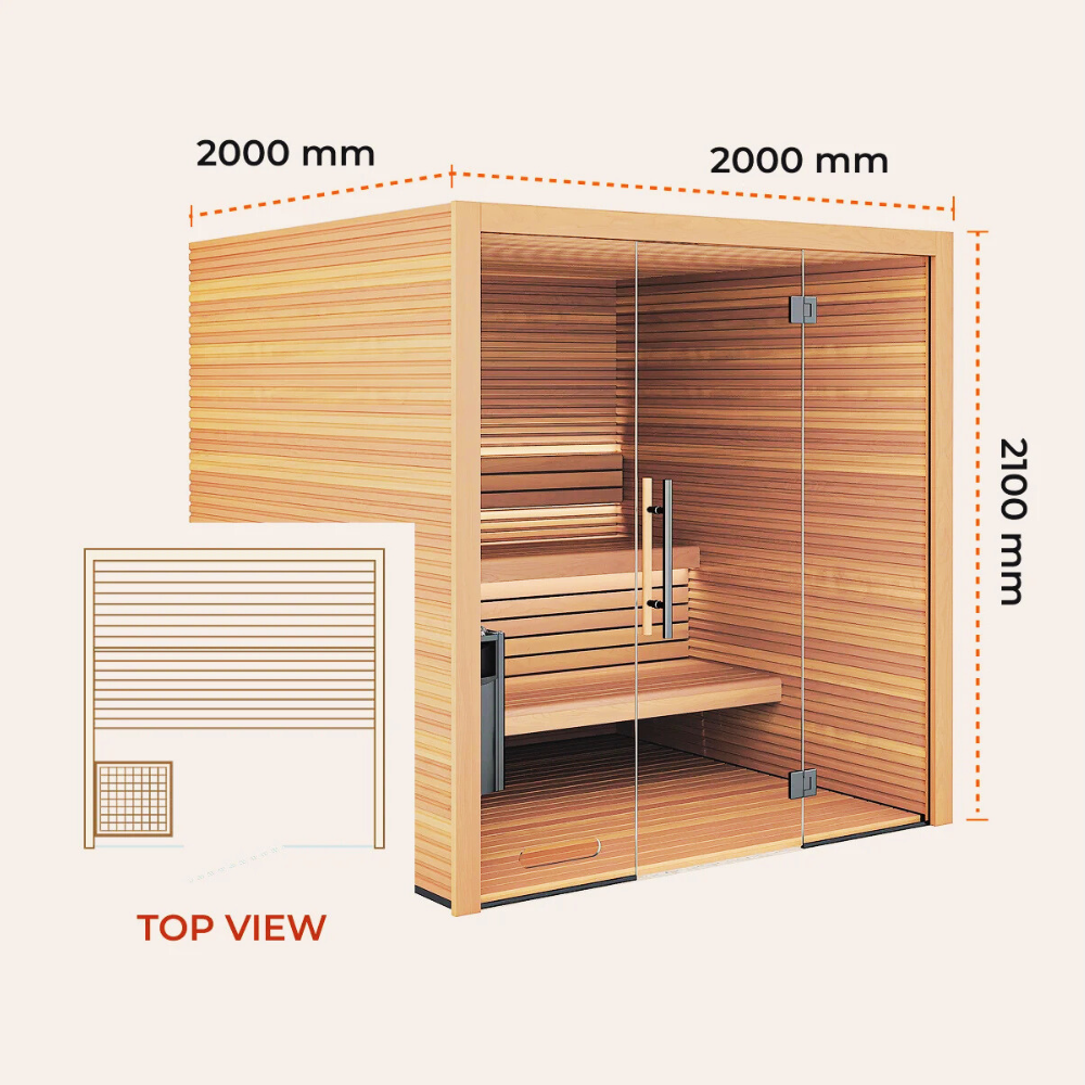 Exelia Natural Indoor Sauna