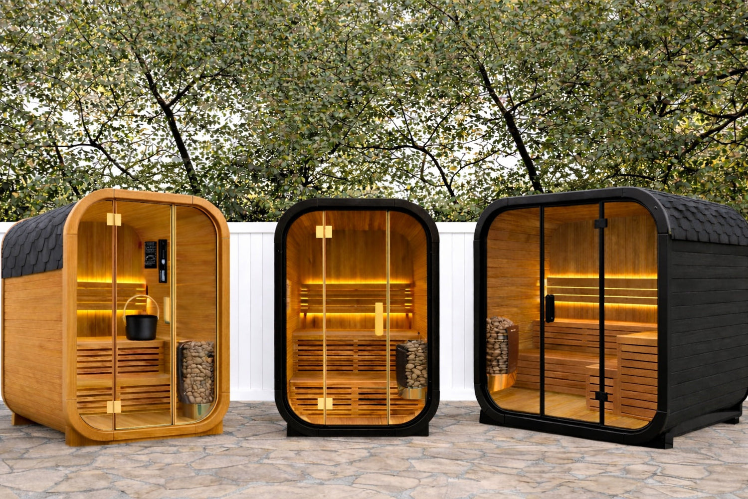 Builders Outdoor Sauna Range