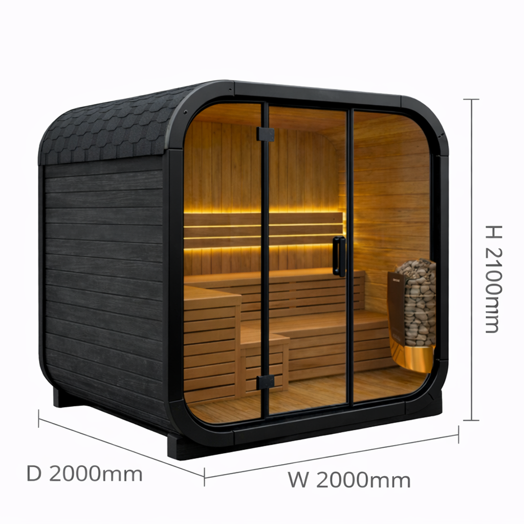 Serenify Nautilus 2000 (4–6 Person Sauna)