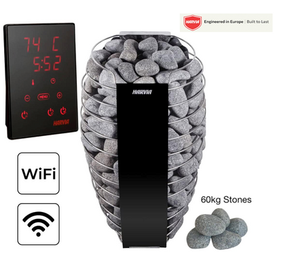 Harvia Spirit SP E Electric Sauna Heater Package