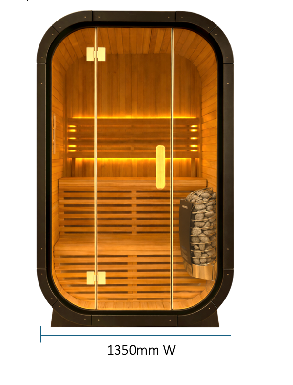Serenify Solace 1-3 People Indoor / Outdoor Sauna