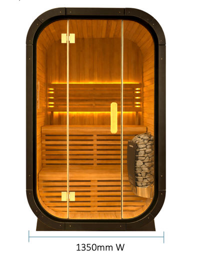 Serenify Solace 1-3 People Indoor / Outdoor Sauna